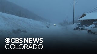 Watch team coverage of heavy snow pounding Colorado on Wednesday [upl. by Erme420]