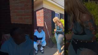 Lawn man wife take Sidepiece rake [upl. by Hayne]