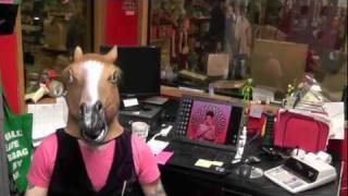 Dramatic Office Horse Mask  Archie McPhee [upl. by Tina]