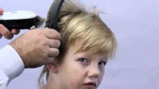 How to cut boys hair the new simple way Using Freestyla clipper guides [upl. by Frants570]