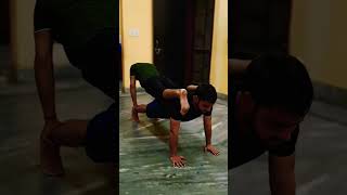 Pushups challenge ll 58 Kg weight k sath Pushups ll Pushkar fitness video [upl. by Nahtanod34]