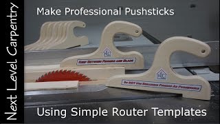 Make Professional Push Sticks for Workshop Safety [upl. by Limaj]