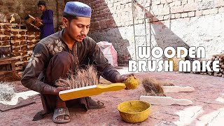 Fascinating Manufacturing Process of Handmade Wooden Brushes [upl. by Atilek797]