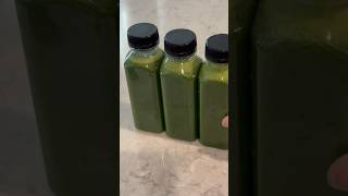 Green juice recipe great for gut health chefkiky recipe greenjuicerecipe greenjuice healthy [upl. by Sayer]