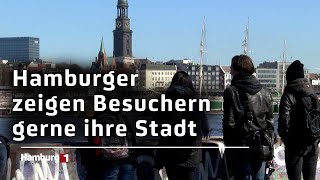 Hamburg bei Touristen sehr beliebt  Vor allem Orte am Wasser [upl. by Lanor]