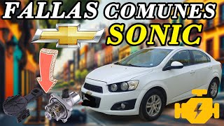 FALLAS más comunes del CHEVROLET Sonic y como solucionarlas [upl. by Heilman725]