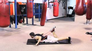 Anterior Tibialis Exercise With Bands  Personal Fitness Programs [upl. by Ttihw891]