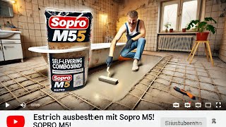 🛠️Estrich ausbessern mit Sopro So geht’s [upl. by Aubert]