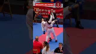 Campeonato España de Karate 𝗞𝘂𝗺𝗶𝘁𝗲 𝗖𝗮𝗱𝗲𝘁𝗲 𝟲𝟭 𝗞𝗴 Pontevedra 2022 karate shorts kumite [upl. by Cecilius]