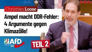 Klimazoll Prinzip „Trabi“ soll Energiewende retten – Christian Loose AfD [upl. by Iohk]