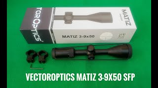 Vector Optics Matiz 39x50 SFP Scope [upl. by Raynah734]