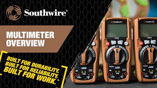 Southwire™ Multimeter Overview [upl. by Ycam]