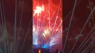 Biggest firework display in UK dj shortvideos themepark altontowers bang fireworks fun viral [upl. by Cormac631]