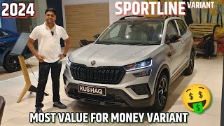 New Skoda Kushaq Sportline Variant Review and Walkaround ✅🔥 l 2024 Skoda kushaq Sportline 🚀 l MRCars [upl. by Salvucci]