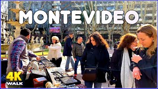 【4K】WALK Ciudad Vieja Montevideo Uruguay  walking tour [upl. by Nordek]