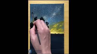 Romantic Beach Acrylic Painting  StepbyStep Tutorial Happy painting [upl. by Nevla]