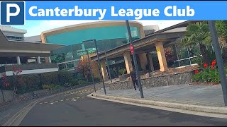 【Sydney Parking West】Canterbury League Club Car Park from Burwood Rd [upl. by Lessur]