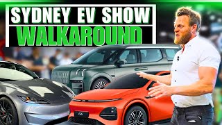 Sydney EV show full walkaround  all the cars and tech [upl. by Lemert]