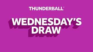 The National Lottery Thunderball draw results from Wednesday 10 January 2024 [upl. by Fachan]