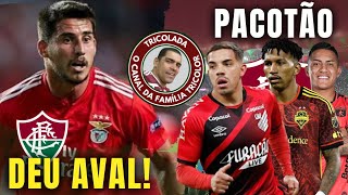 🚨 8 CONTRATAÇÕES FLU PREPARA PACOTÃO  VOLANTE DO BENFICA QUER TRABALHAR COM DINIZ [upl. by Maryanna]