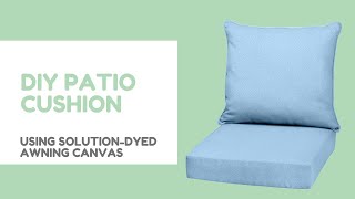 Upgrade Your Patio with Homemade Cushions Simple and Affordable DIY [upl. by Donavon]