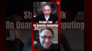 Straight talk on quantum computing with Scott Aaronson and Brian Greene quantumcomputing quantum [upl. by Pohsib20]