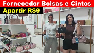 FORNECEDOR DE BOLSAS CARTEIRAS BAGS E CINTOS EM SANTA CRUZ DO CAPIBARIBE PERNAMBUCO [upl. by Nitsyrk]