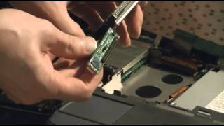 44pin to Sata converter inside laptop installation [upl. by Minoru]