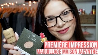 PREMIÈRE IMPRESSION  MAQUILLAGE MAISON JACYNTHE [upl. by Naujtna]