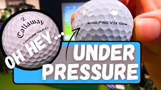 Callaway Chrome Tour X vs Titleist Pro V1X 2024 [upl. by Kos437]