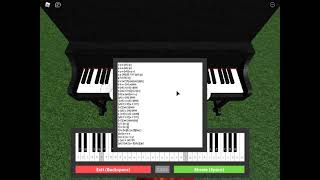 bella ciao roblox piano sheet [upl. by Silvana521]