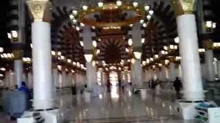 Riaz ul Jannah Masjid e Nabawi Entring from King Fahad Gate [upl. by Edgell573]