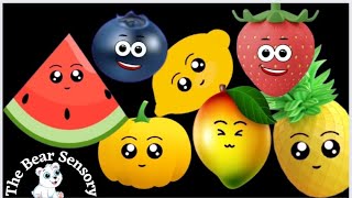 The Bear Sensory  Summer Celebration  Dancing Fruits And Vegetables Animation  New Video [upl. by Iives]