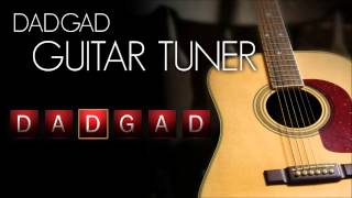 DADGAD Guitar Tuner  Acoustic Interactive [upl. by Yessac]