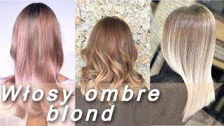 Ombre na 🌹 blond włosach l najmodniejsze kolory włosów [upl. by Adnuhs830]