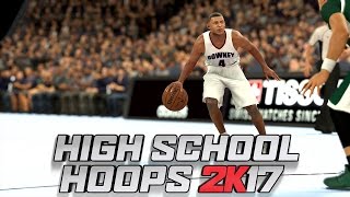 NBA 2K17  High School Hoops 2K17  Julian Newman vs LaMelo Ball [upl. by Kellia]