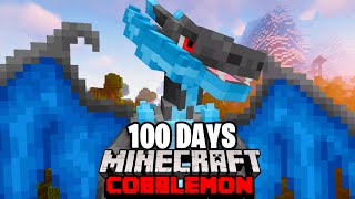 I Spent 100 DAYS in MEGA POKEMON Minecraft Against my Rival Duos Cobblemon [upl. by Baruch652]