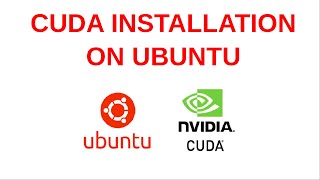 How to install CUDA on UBUNTULinux  CUDA installation in 2024 [upl. by Arrec]