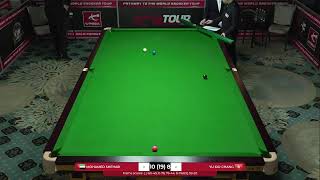 Q Tour 2024 Playoff3 Final Mohamed Shehab vs Yu Kiu Chang Table 4 [upl. by Ahcilef]