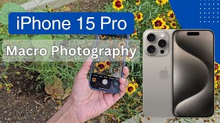 How To Take Macro Photos With iPhone 15 Pro [upl. by Uv]