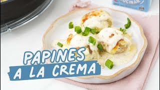 Papines a la Crema Lo práctico y rico para sorprender a todos [upl. by Eecats357]