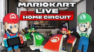 Mario and Luigis Mario Kart Live Home Circuit  Super Mario Richie [upl. by Aibonez54]