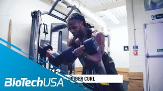 Biceps Workout for Mass  Daily Routine with Ulisses  BioTechUSA [upl. by Sunev]