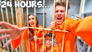 LOCKED IN PRISON FOR 24 HOURS CHALLENGE [upl. by Ashely]