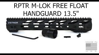 Stngr Rptr 135 MLok Handguard Review [upl. by Christa828]