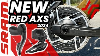 NEW SRAM Red AXS 2024  Whats New  HandsOn Review [upl. by Pliner]