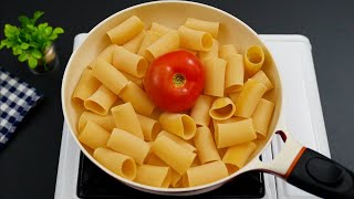 Receta fácil de pasta rigatone arrabbiata [upl. by Hsepid]