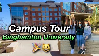 Binghamton University Campus Tour [upl. by Secundas]