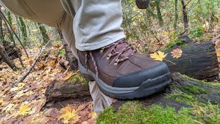 Nortiv 8 Leather Waterproof Hiking Boots  Amazon  Review [upl. by Eetnahs]