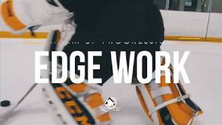 MHH Goalie Tutorials Intro To Edge Work [upl. by Llerraf34]